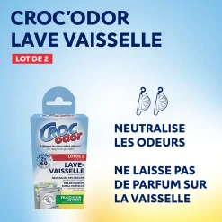 Désodorisant lave-vaisselle citron