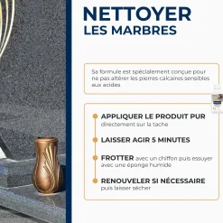 Détachant rouille pour marbre et pierres naturelles