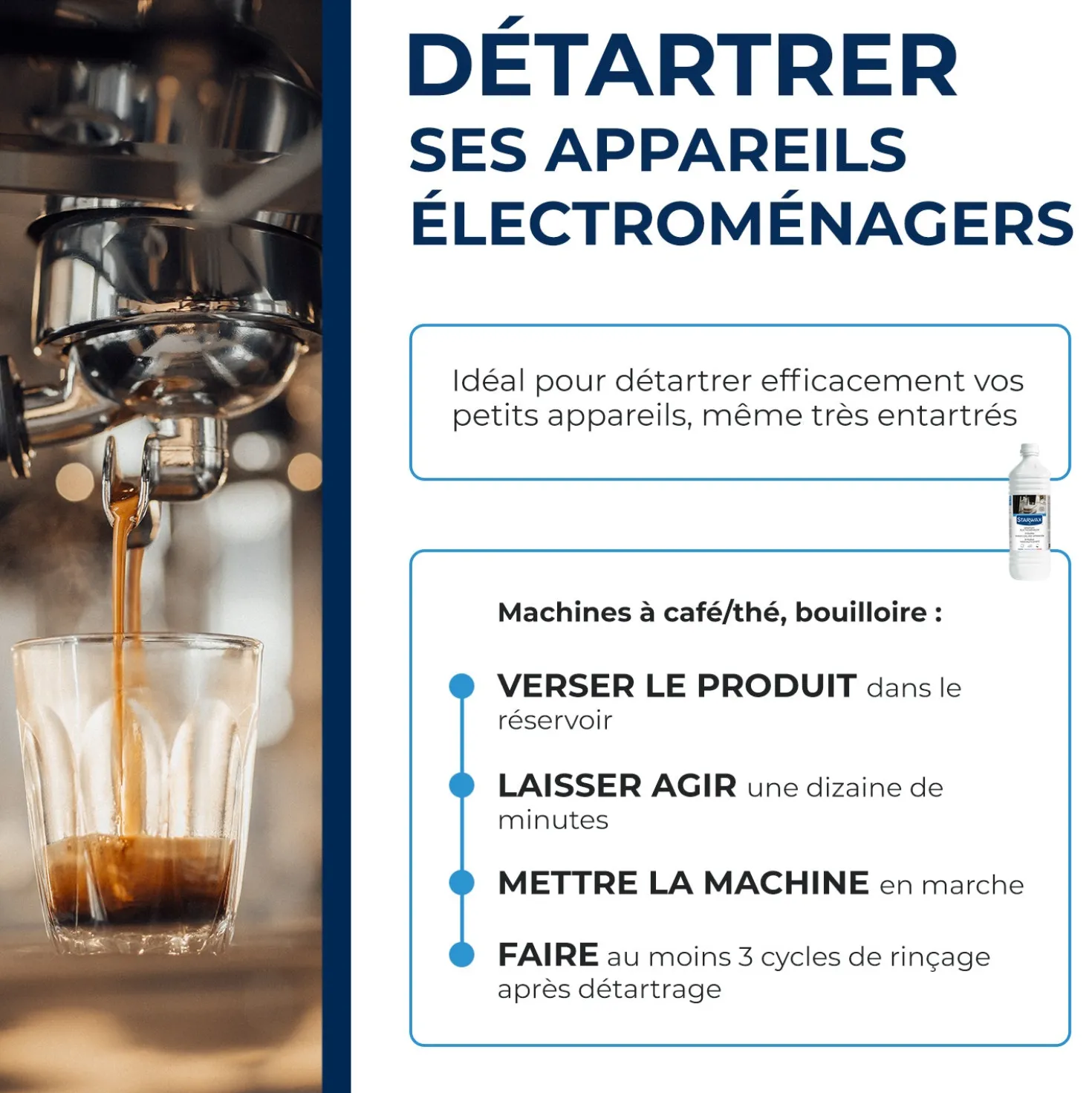 Détartrant électroménager