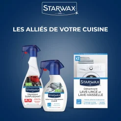 Détartrant pour lave-linge et lave-vaisselle