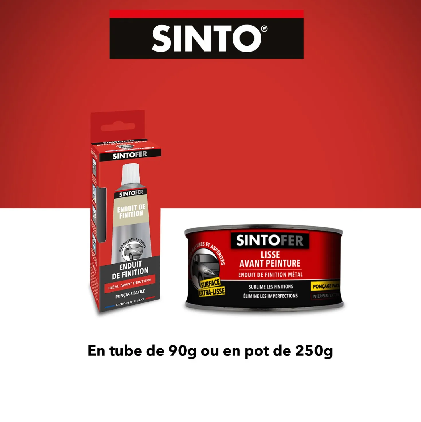 Enduit de finition métal
