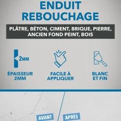 Enduit lisage poudre