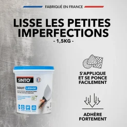 Enduit lissage pâte