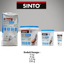 Enduit lissage pâte