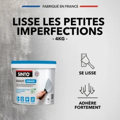 Enduit lissage pâte