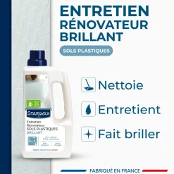 Entretien brillant pour sols PVC