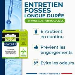 Entretien longue durée pour fosses septiques