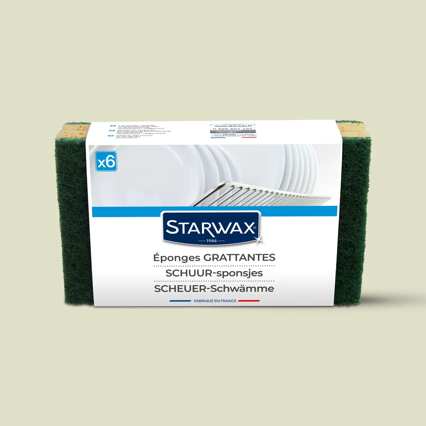 Eponges grattantes