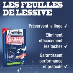 Feuilles de lessive au Savon noir parfum Bouquet floral