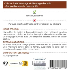 Frottoir pour terrasses et sols carrelés