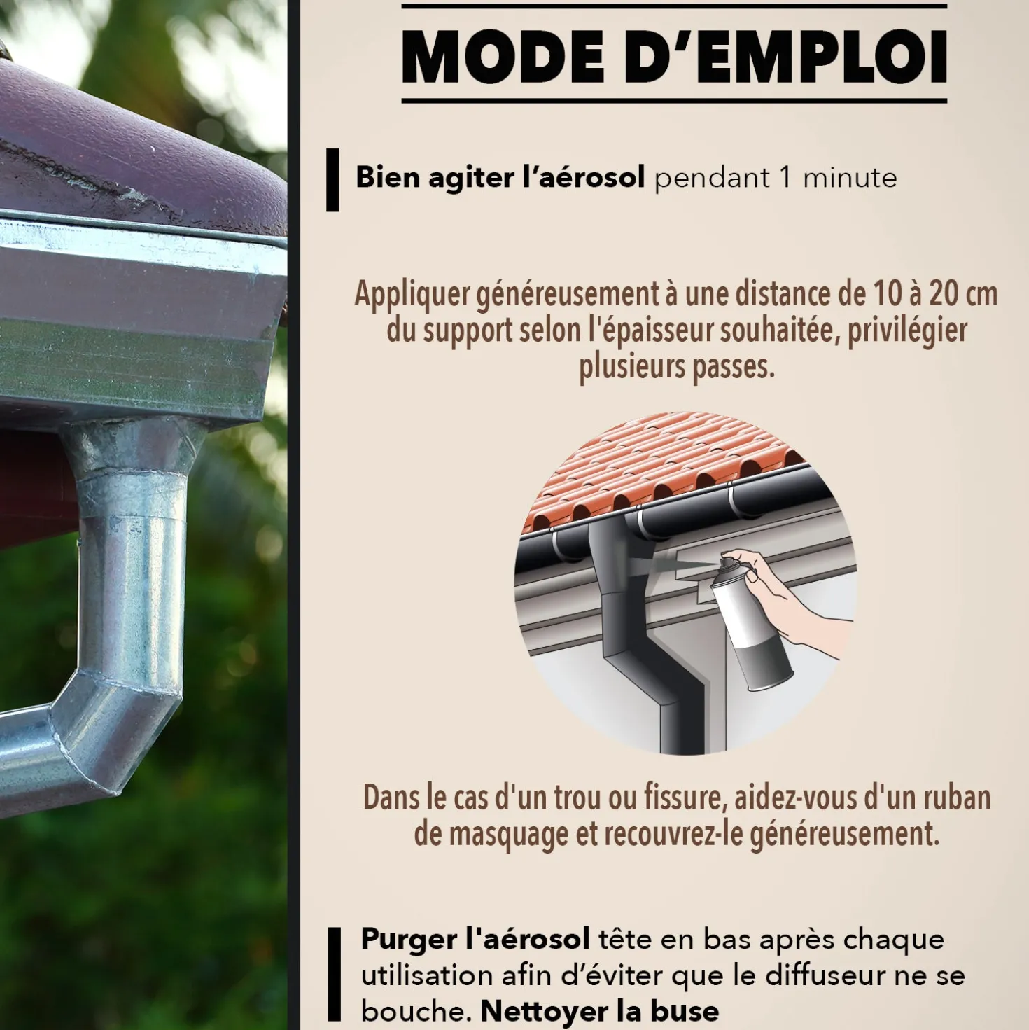 Fuites et infiltrations