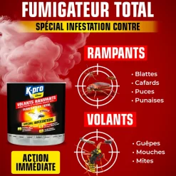 Fumigateur spécial infestation tous insectes