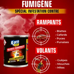 Fumigène spécial infestation tous insectes