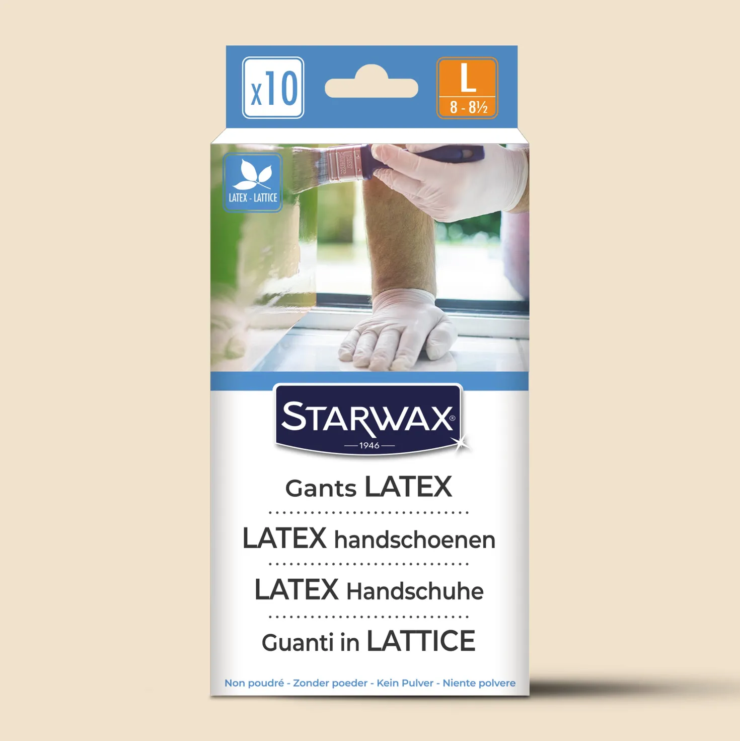 Gants latex épais