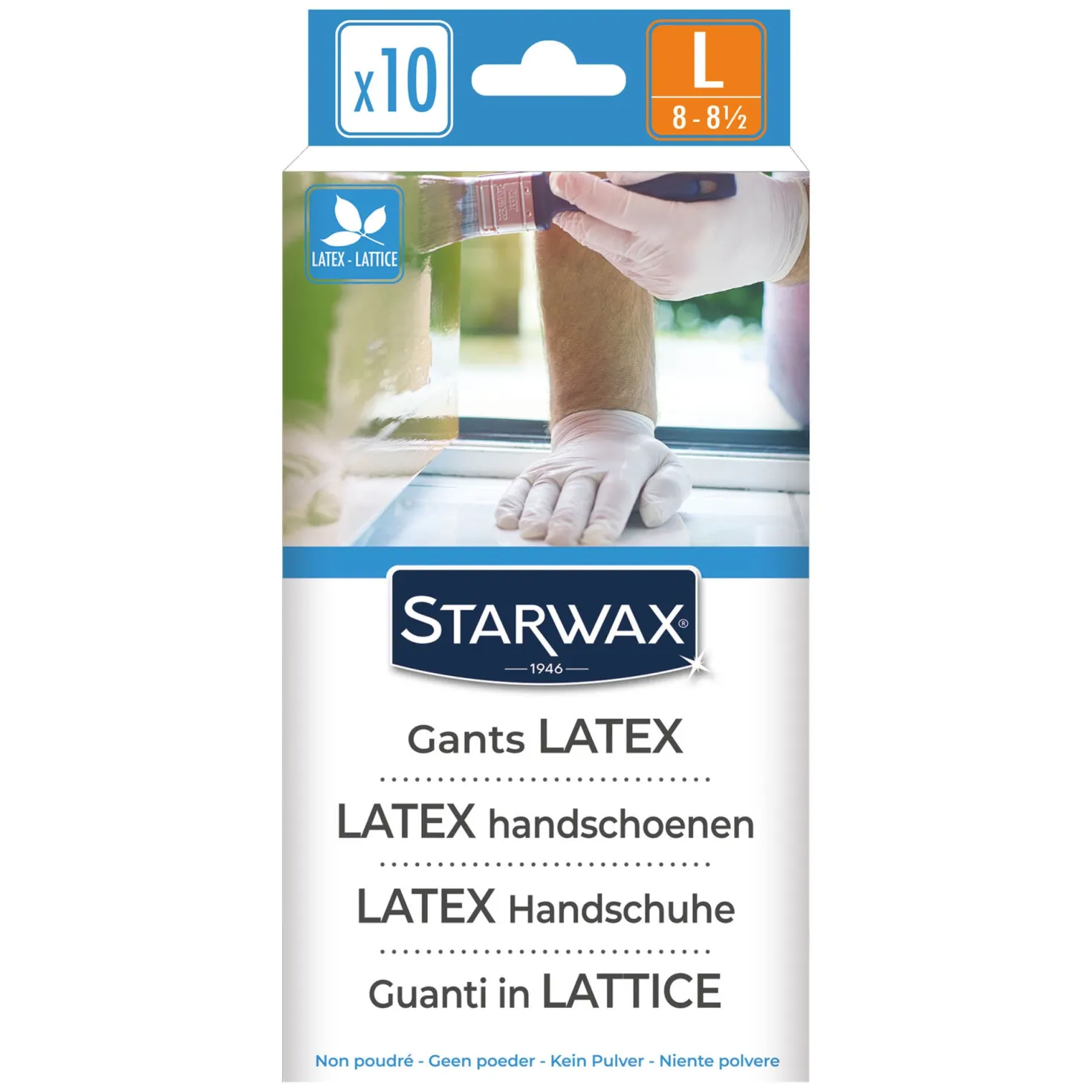 Gants latex épais