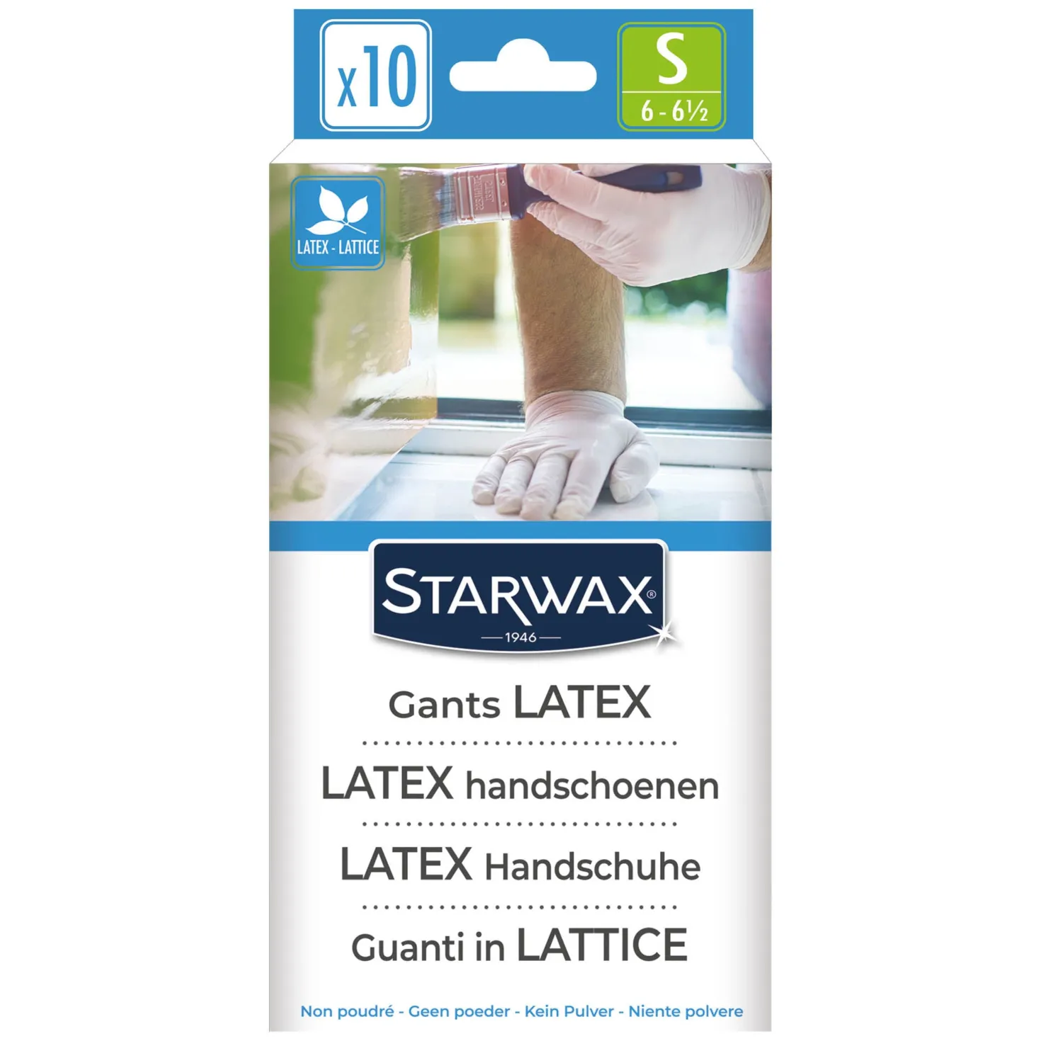 Gants latex épais