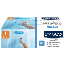 Gants latex poudrés