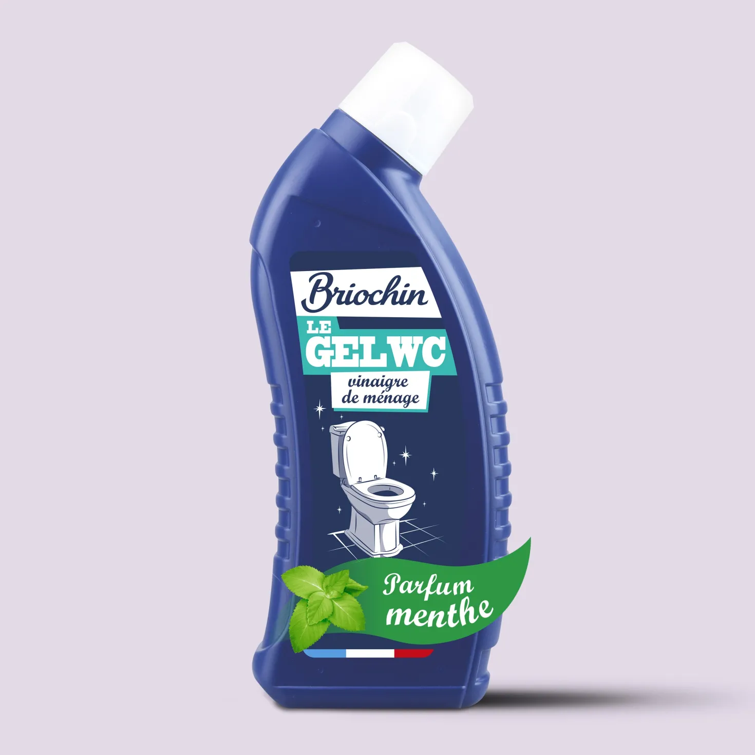 Gel WC au vinaigre de ménage - parfum menthe