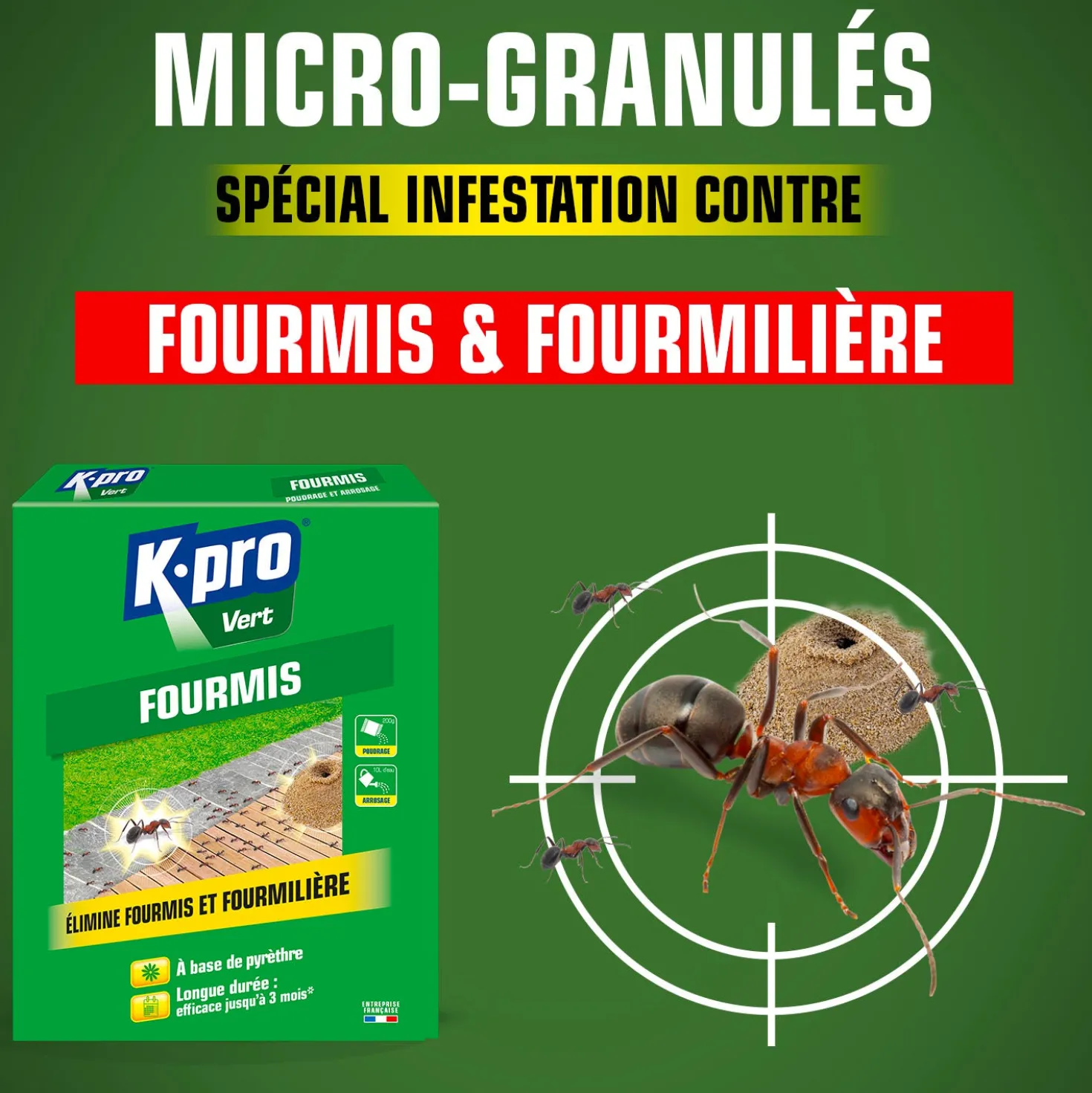 Granulés anti-fourmis K.pro