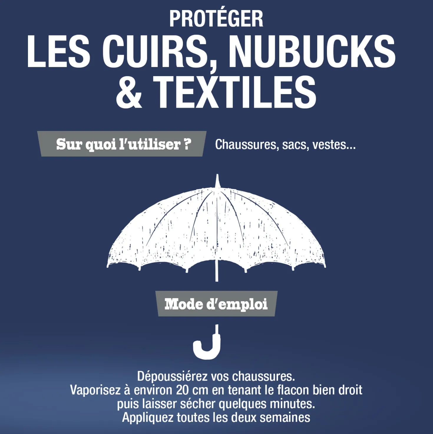 Imperméabilisant chaussure