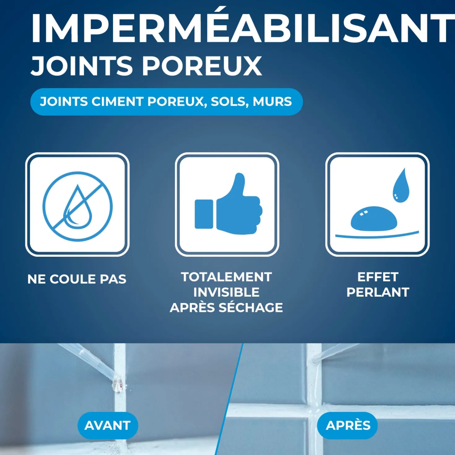 Imperméabilisant pour joints