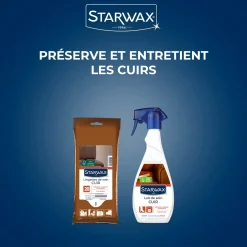 Lait de soin pour cuir