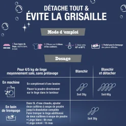 La poudre au percarbonate de soude