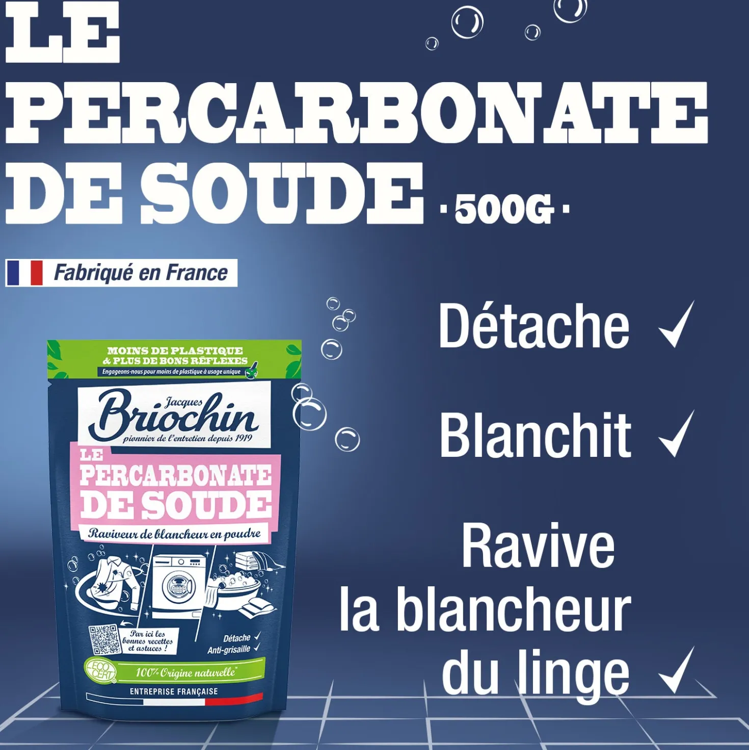 La poudre au percarbonate de soude