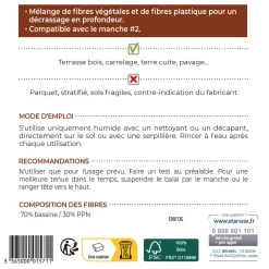 Lave pont en fibres végétales FSC®