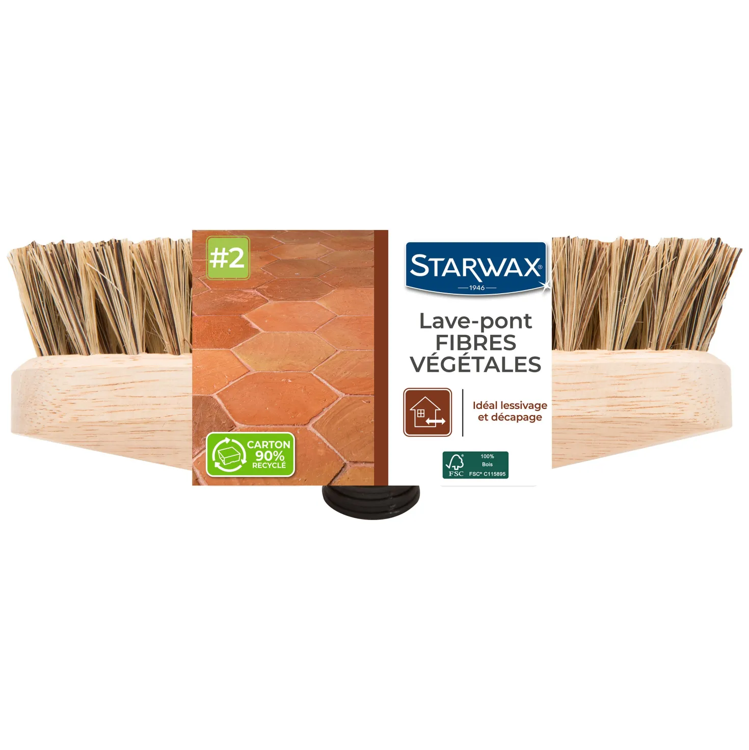 Lave pont en fibres végétales FSC®