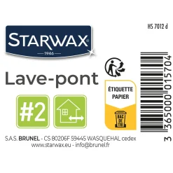 Lave-pont pour carrelages et sols extérieurs
