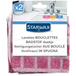 2 Lavettes bouclettes