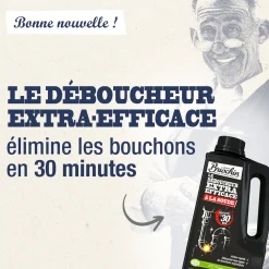 Le déboucheur extra efficace à la soude