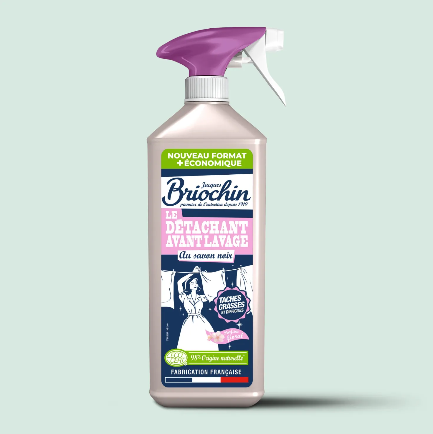 Le détachant avant lavage au Savon Noir