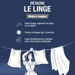 Le détachant avant lavage au Savon Noir