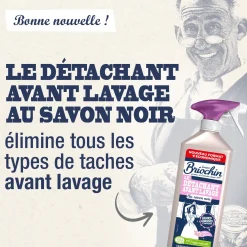 Le détachant avant lavage au Savon Noir