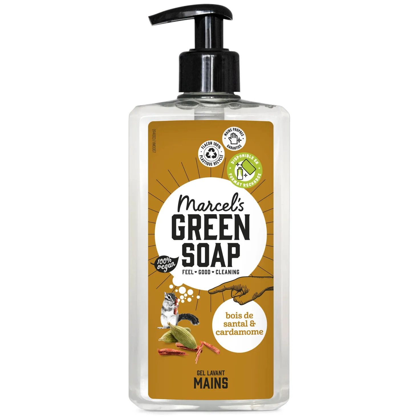 Le Gel Lavant Mains Bois de santal & Cardamome