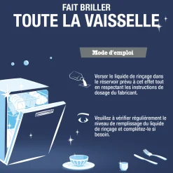 Le liquide de rincage à base d'acide citrique & de vinaigre