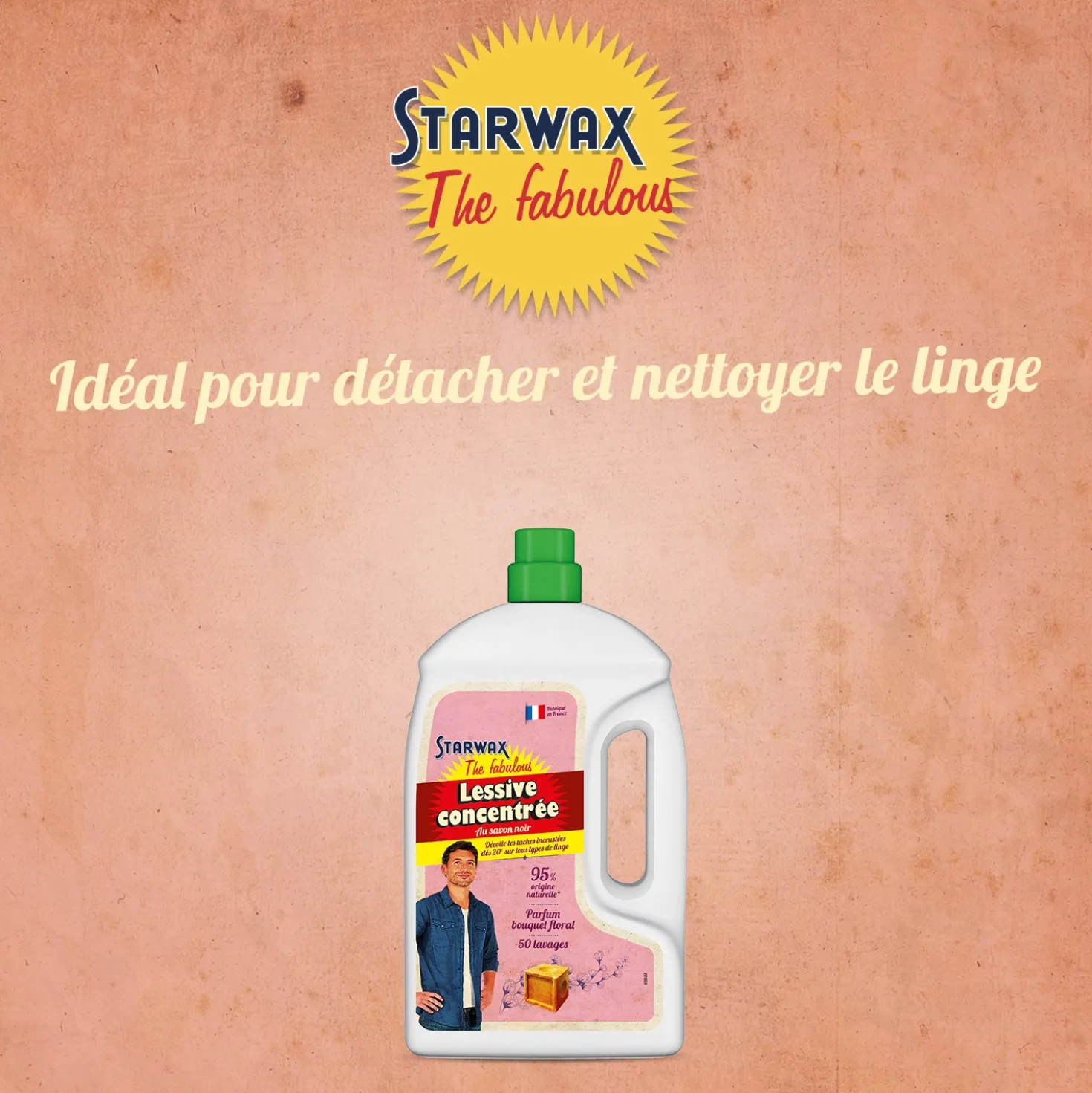 Lessive textile