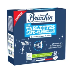 Les tablettes lave-vaisselle sans parfum