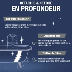 Le vinaigre blanc de ménage Ecocert