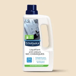 Liquéfiant désodorisant pour WC chimiques