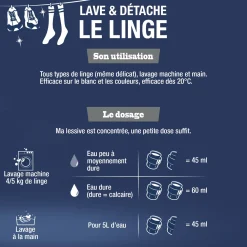 Ma Lessive au Savon Noir – Détachante – 50 Lavages
