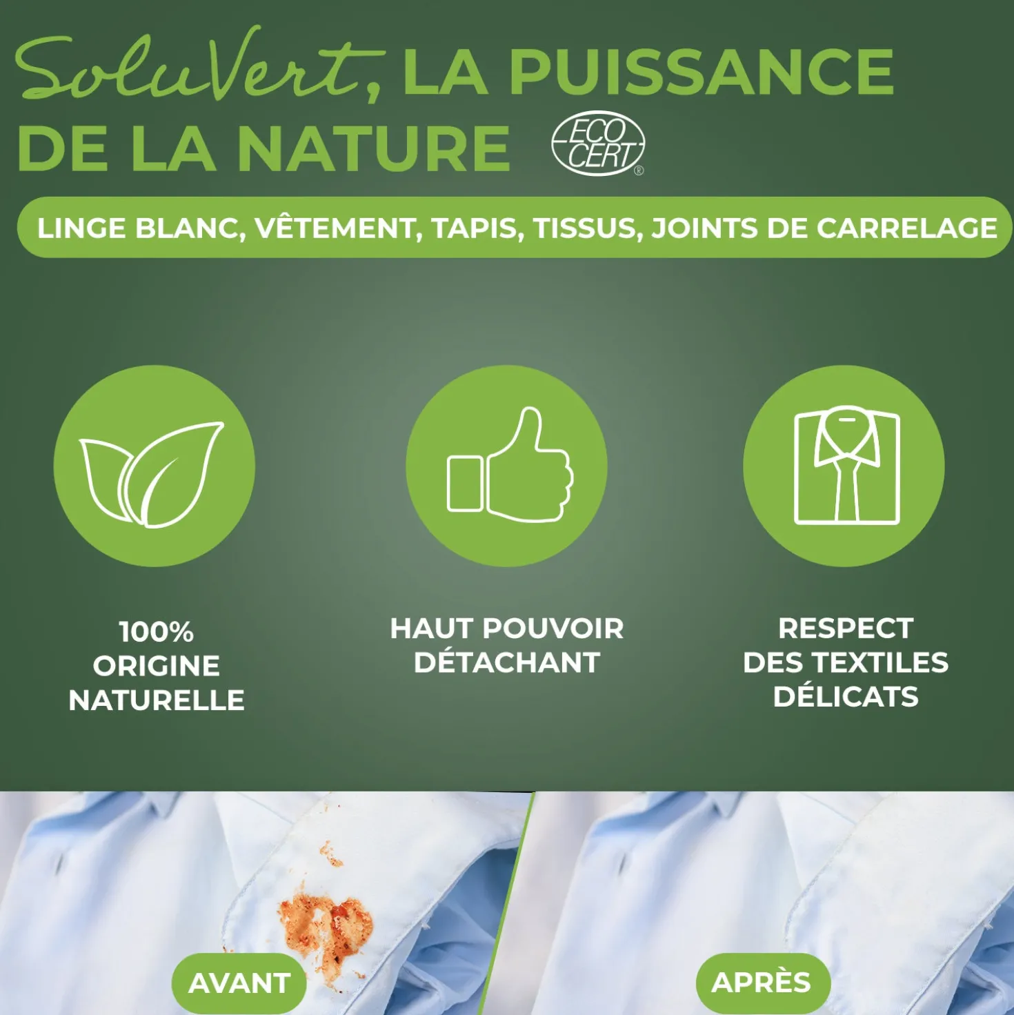 Ma poudre détachante & raviveur de blancheur au percarbonate de soude – Sachet éco