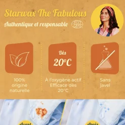 Ma poudre détachante & raviveur de blancheur au percarbonate de soude – Sachet éco