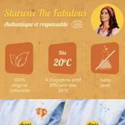 Ma poudre détachante & raviveur de blancheur au percarbonate de soude – Sachet éco