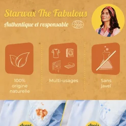 Ma poudre détachante & raviveur de blancheur au percarbonate de soude – Pot pratique