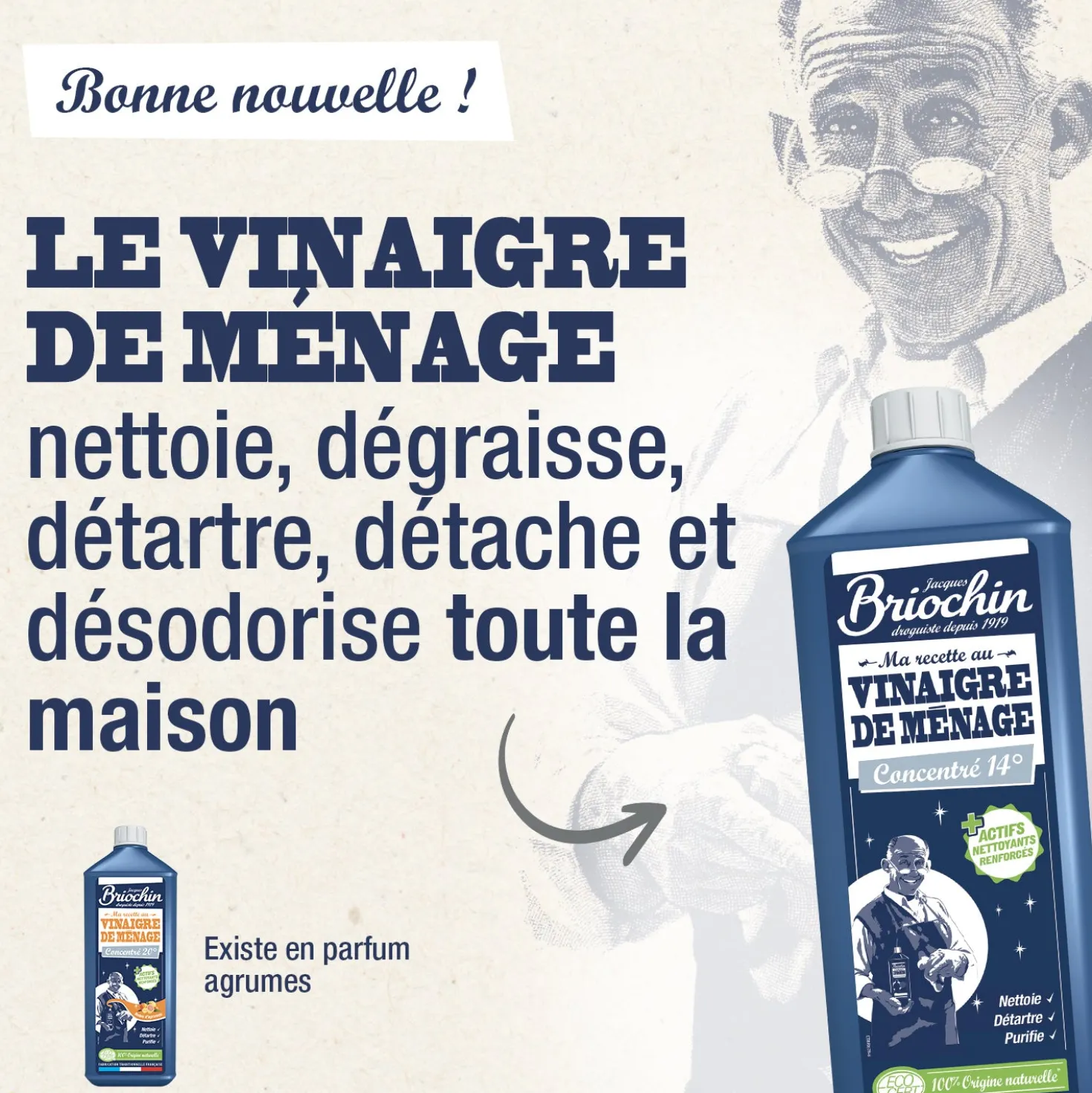 Ma recette au vinaigre de ménage