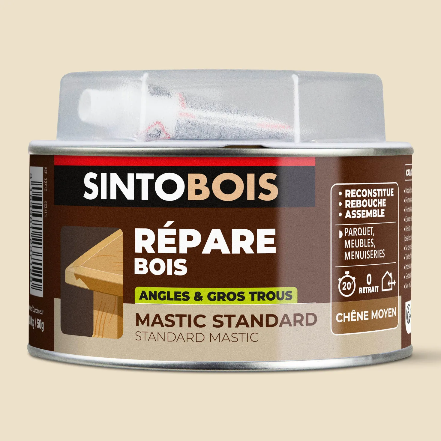 Mastic bois standard