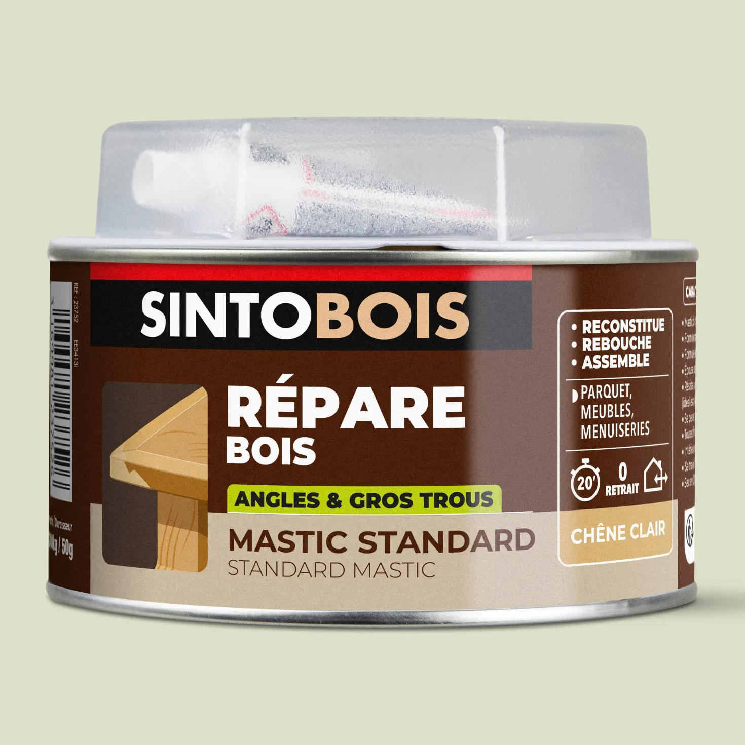 Mastic bois standard
